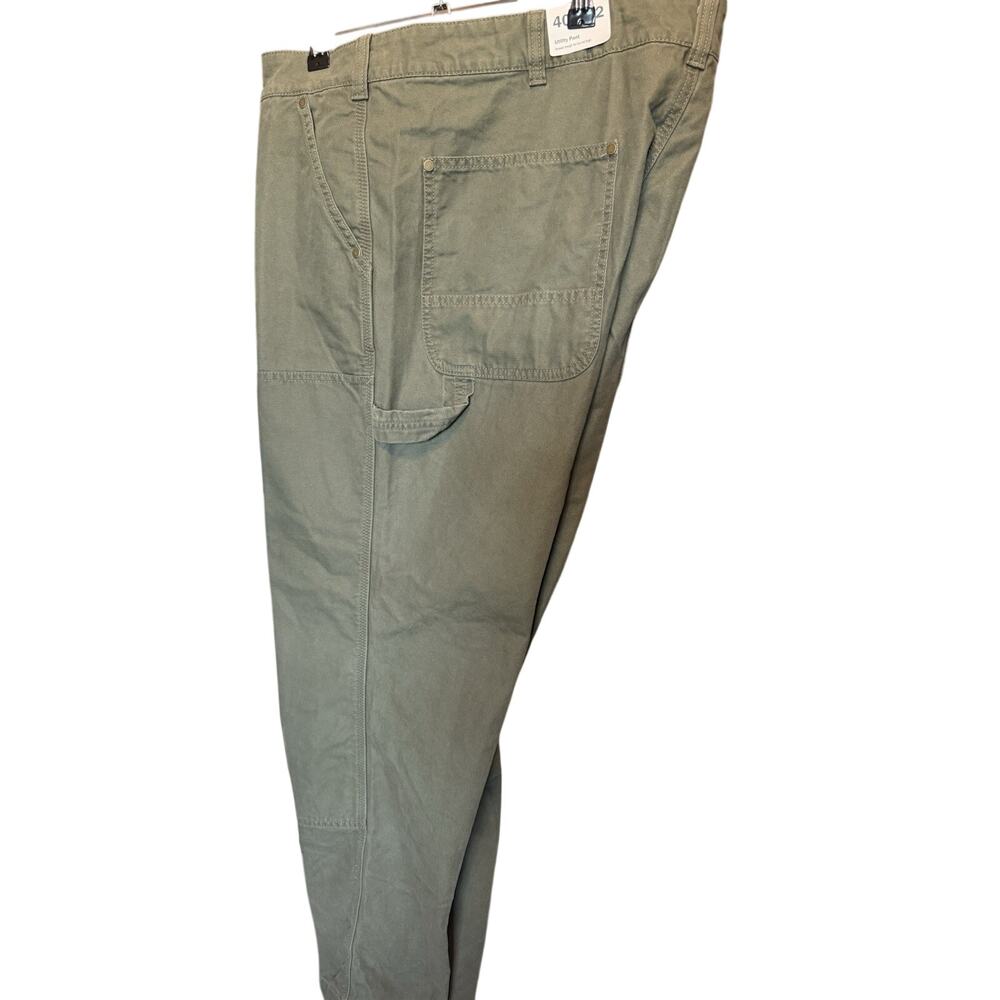 Alpine Design Men’s Utility Pants 40x32 100% Organic Cotton Vintage Olive